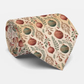 Oude Boho Kerstmis Stropdas (Opgerold)