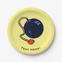 OUDE BOMB PAPIEREN BORDJE