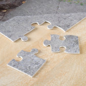 Oude boom en rots Damaging Sidewalk JigSaw Puzzle Legpuzzel (Zijkant)