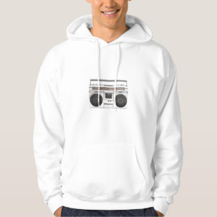 Oude Boombox-radio Hoodie