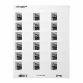 Oude boot etiket (Full Sheet)
