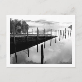 Oude boothelling - Derwentwater, het Lake District Briefkaart