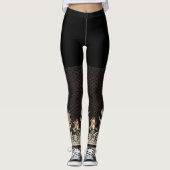 Oude borduurwerk Leggings (Voorkant)