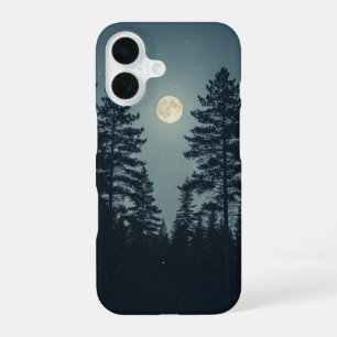 Oude Bos Onder de Maan iPhone 16 Hoesje
