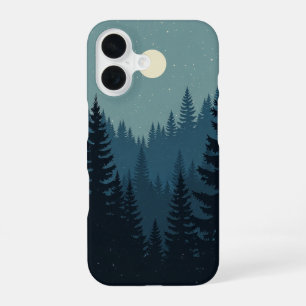 Oude Bos Onder de Maan iPhone 16 Hoesje