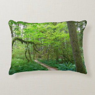 Oude Bos Wandelroute in Olympic National Park Accent Kussen
