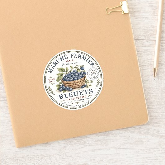 Oude Bosbessen Label (Notitieboek)