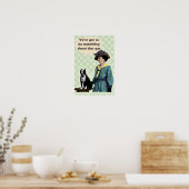 Oude BostonTerrier Poster (Keuken)