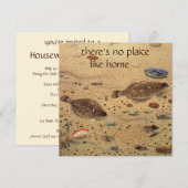 Oude Bot Platvis, Grappig Housewarming Feestje Kaart (Voorkant / Achterkant)