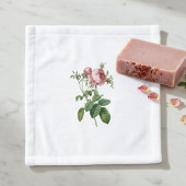 Oude botanische rozenmonogram bad handdoek
