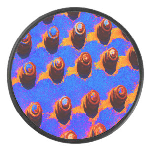 Oude bouten hockey puck