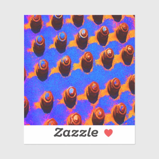 Oude bouten sticker (Vel)