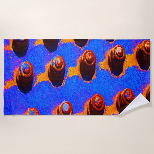 Oude bouten strandlaken (Voorkant)