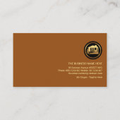 Oude Brick Wall New Timber Wood Handyman Visitekaartje (Achterkant)