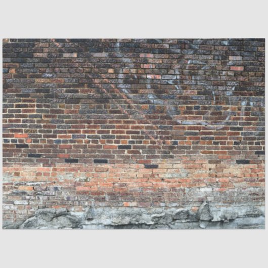 Oude Brick-wandachtergrond 20x30-decoupage Tissuepapier (Voorkant)