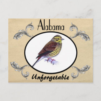 Oude Briefkaart Alabama