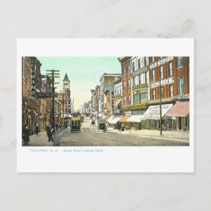 Oude Broad Street, Trenton, New Jersey Briefkaart