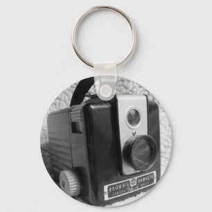 Oude Brownie Hawkeye Camera Sleutelhanger