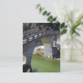 oude brug briefkaart (Staand voorkant)