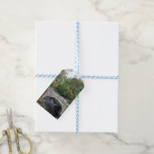 OUDE BRUG OVER DE RIVIER CADEAULABEL (Met Touw)