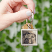 Oude brug sleutelhanger (Hand)
