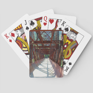 Oude brugkaarten pokerkaarten