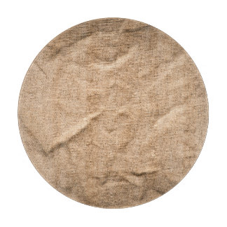 Oude bruine doek: gestructureerde achtergrond. snijplank