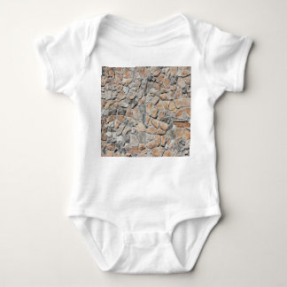 Oude bruine kasteelstenen textuur romper