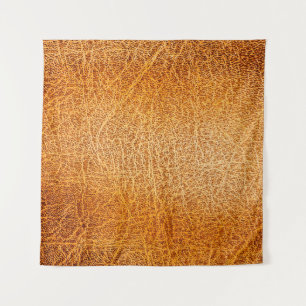 Oude bruine ledertextuur wandkleed
