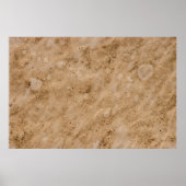 Oude bruine papieren textuurachtergrond poster (Voorkant)