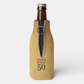 Oude Buck 50th Birthday Flesjeskoeler (Fles Achterkant)