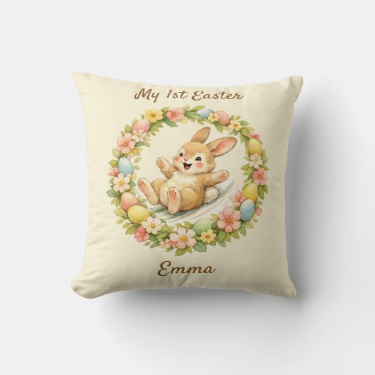 Oude Bunny Mijn Eerste Pasen Kussen (Voorkant)
