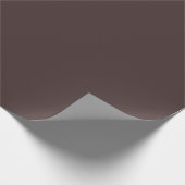 Oude Burgundy Solid Color Cadeaupapier (Hoek)