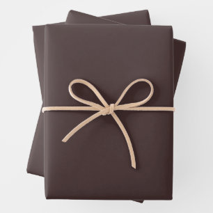 Oude Burgundy Solid Color Inpakpapier Vel