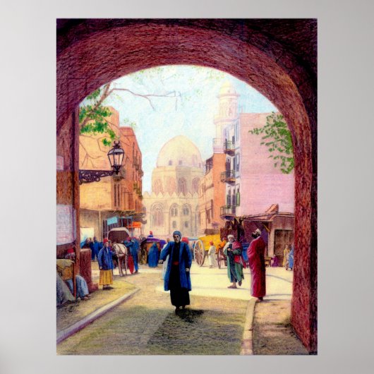 Oude Caïro #1 - Poster (Voorkant)