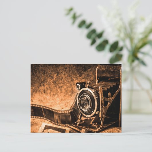Oude camera Briefkaart (Staand voorkant)