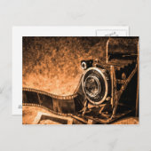 Oude camera  Briefkaart (Voorkant / Achterkant)