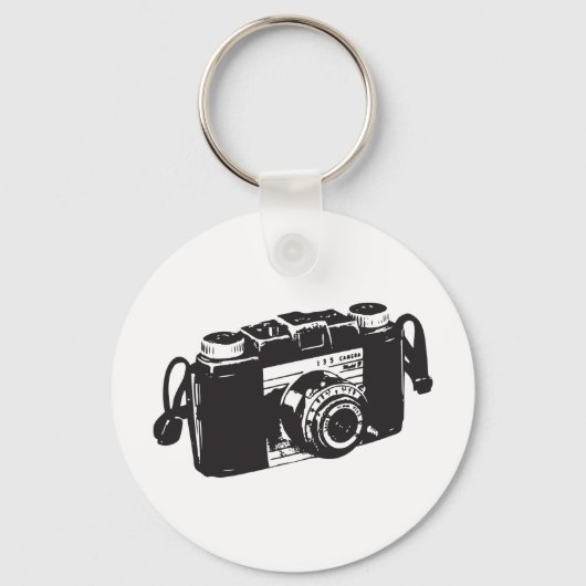 Oude camera sleutelhanger (Voorkant)