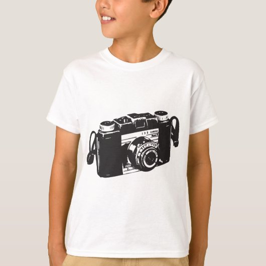Oude camera t-shirt (Voorkant)