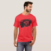 Oude camera t-shirt (Voorkant volledig)