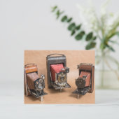 Oude camera's Fotografie nostalgie Briefkaart (Staand voorkant)