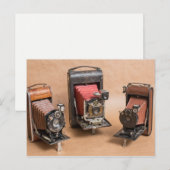 Oude camera's Fotografie nostalgie Briefkaart (Voorkant / Achterkant)