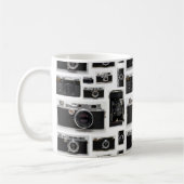 Oude  camera's in Bulk witte Mok (Links)
