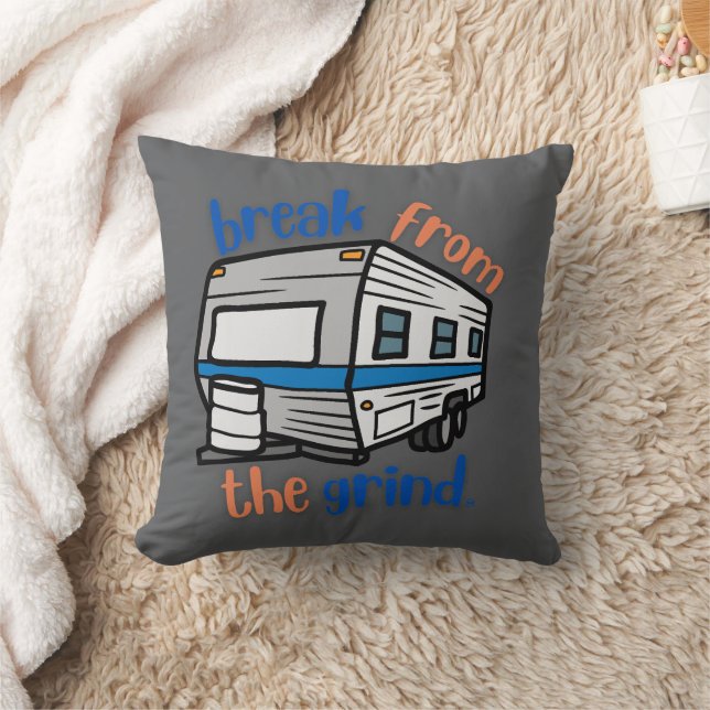Oude Camper Kussen (Deken)