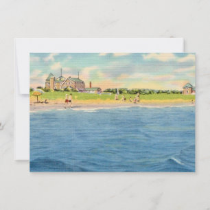 Oude Cape Cod-strand notitiekaarten Notitiekaartje