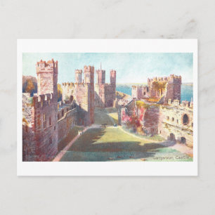 Oude Carnarvon Castle Briefkaart