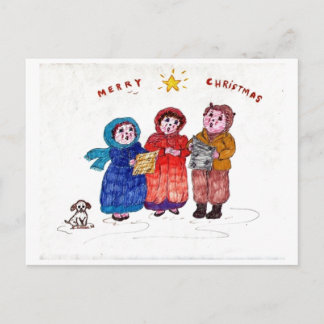Oude Caroling Briefkaart