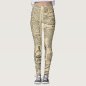 Oude  catalogus krantenontwerp leggings (Voorkant)