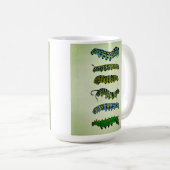 Oude Caterpillar Illustratie Mok (Voorkant rechts)