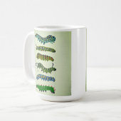 Oude Caterpillar Illustratie Mok (Voorkant links)